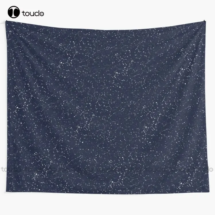 Starry Night Constellations Tapestry Tapestry Wall Hanging For Living Room Bedroom Dorm Room Home Decor Printed Tapestry