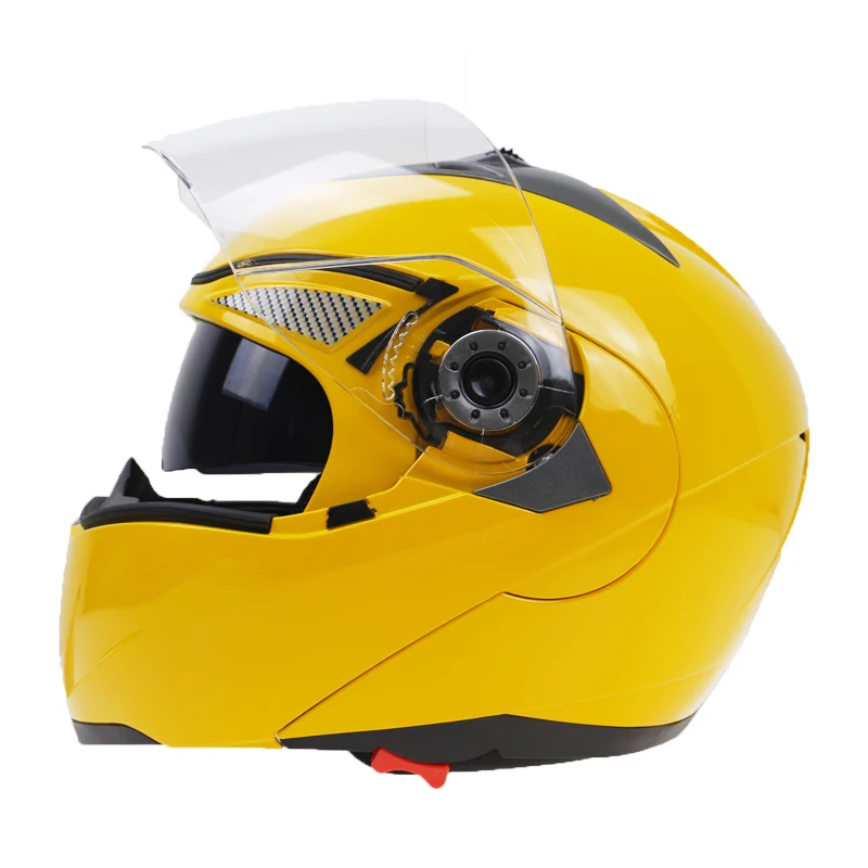 Jiekai – casque de moto à Double objectif, véritable, visage complet, batterie de voiture, printemps, automne, hiver, 105