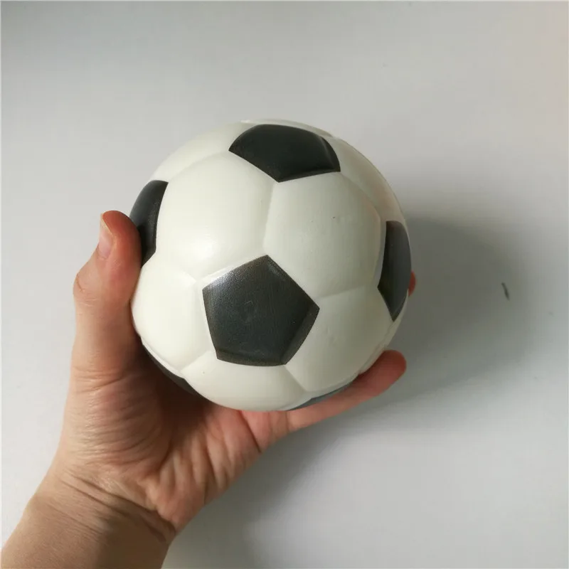 Bolas de estresse de espuma de 10cm brinquedo de futebol basquete tênis de beisebol bebê brinquedos macios para crianças