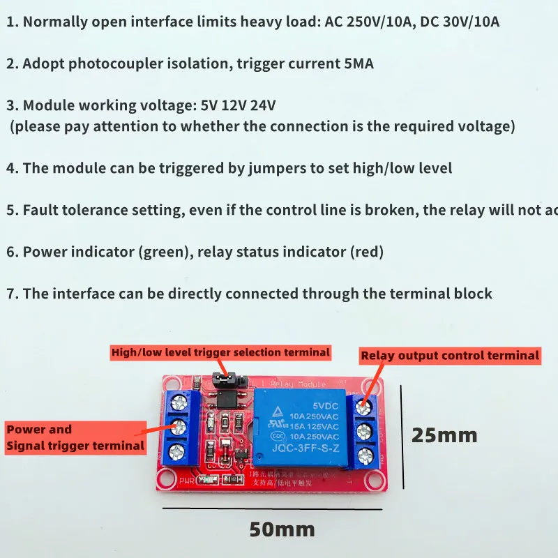 DEWIN Modulo Relè, Scheda Modulo Relè Fotoaccoppiatore a 8 Canali Trigger Alto e Basso (12V DEWIN Modulo Relè, Scheda Modulo Relè Fotoaccoppiatore a 8 Canali Trigger Alto e Basso (12V