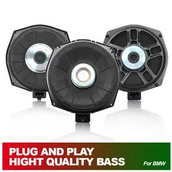 Audio For BMW E60 E61 E65 E66 E82 E87 E90 E91 E92 E93 Horn Stereo Woofers Bass In The Car Under Seat 8 Inch Subwoofer Speakers