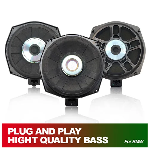 Audio do BMW E60 E61 E65 E66 E82 E87 E90 E91 E92 E93 Klakson Stereo Woofers Bass In The Car Under Seat 8-calowe głośniki subwooferowe