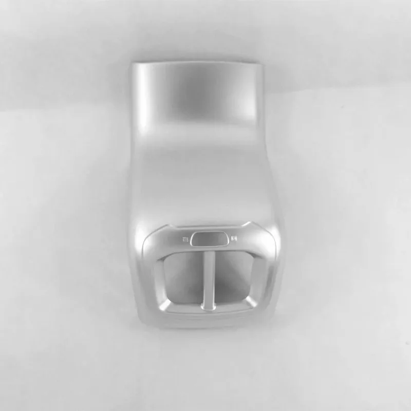 ABS Chrome For Jeep Cherokee KL 2014 2015-2018 Car Armrests Rear Air Condition outlet Vent guard kicking frame Panel Cover Trim