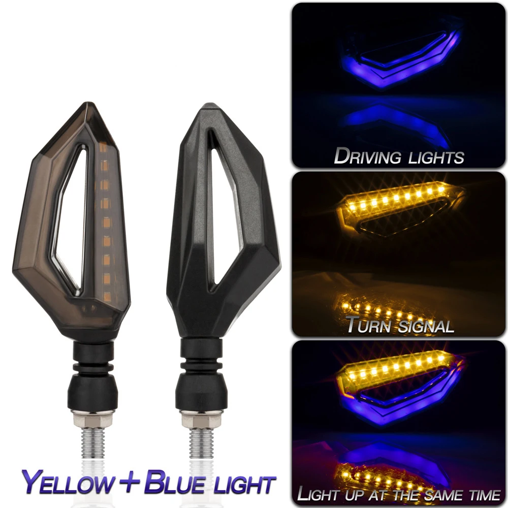 

Универсальный поворотный сигнал для мотоцикла ABS для Honda / Kawasaki / BMW / Yamaha / Suzuki / Ducati / Benelli / Aprilia