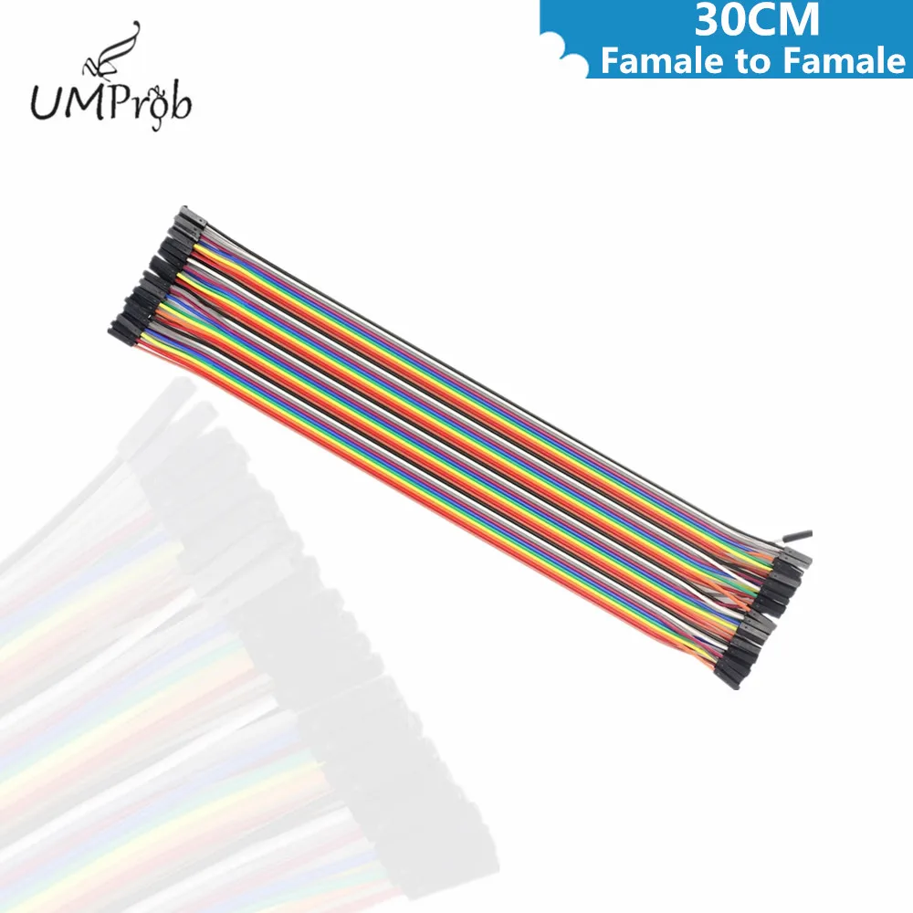30CM Dupont Cable Jumper Connector Kit - Male to Male Male to Female Female to Female for DIY Electronics Projects