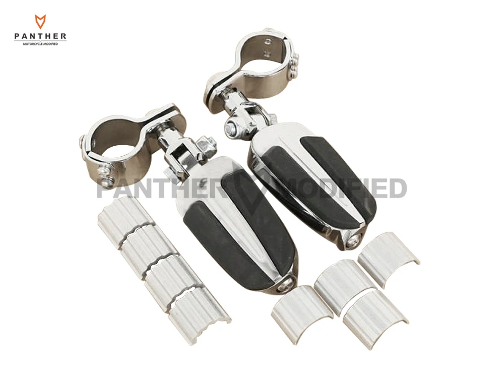 25mm 35mm Motorcycle Foot Pegs Moto Foot Rest case for Yamaha XV250 Suzuki C109R KAWASAKI VULCAN VN400 Honda Shadow GL1800