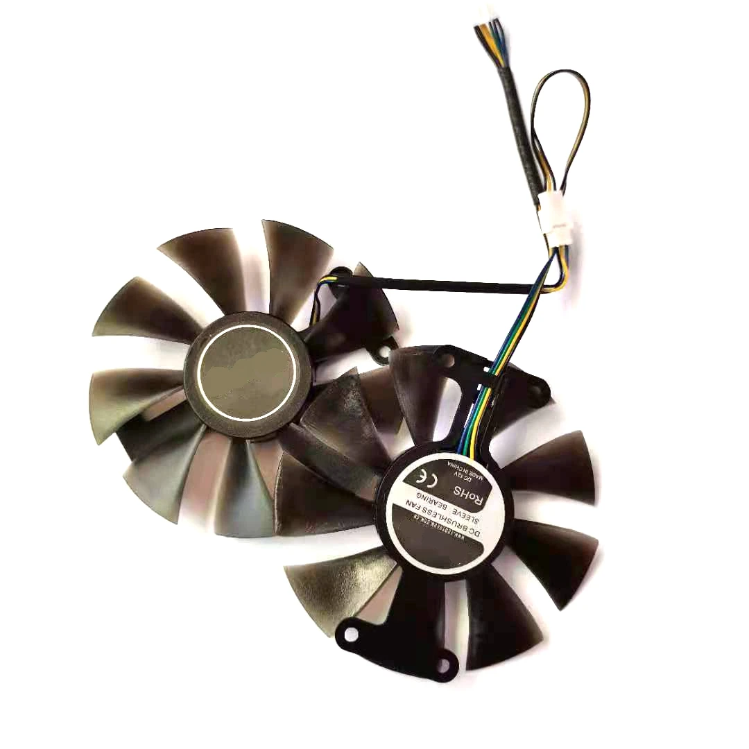 GA91S2U GeForce GTX950 GTX960 GTX1060 85mm 4pin 72x24mm For Radeon Red Dragon AX RX 470 RX480 RX 580 graphics card fan