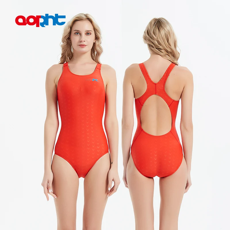 Traje de baño de entrenamiento profesional de una pieza para mujer, Monokini femenino para deportes acuáticos, competición de carreras, traje de