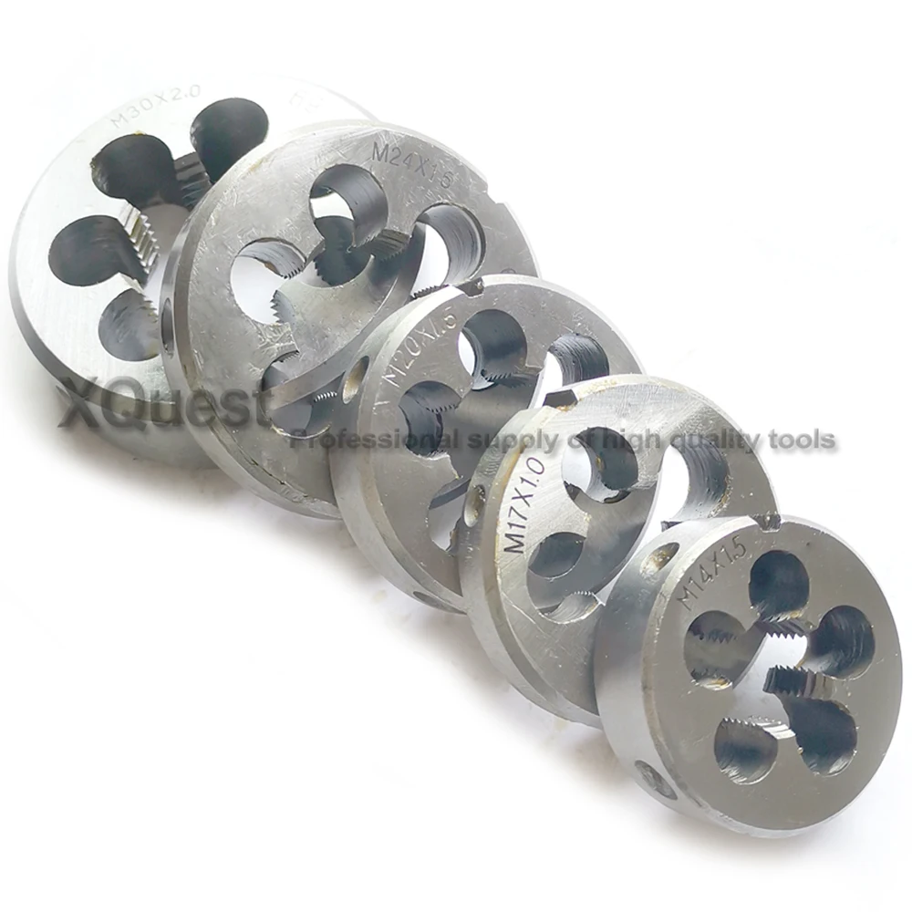 HSS Metric thread die Right hand round dies M10 M11 M12 M13 M14 M15 M16 M17 M18 M19 M20 M21 M22 M23 M24 M25 M26 m27 m28 m29 m30