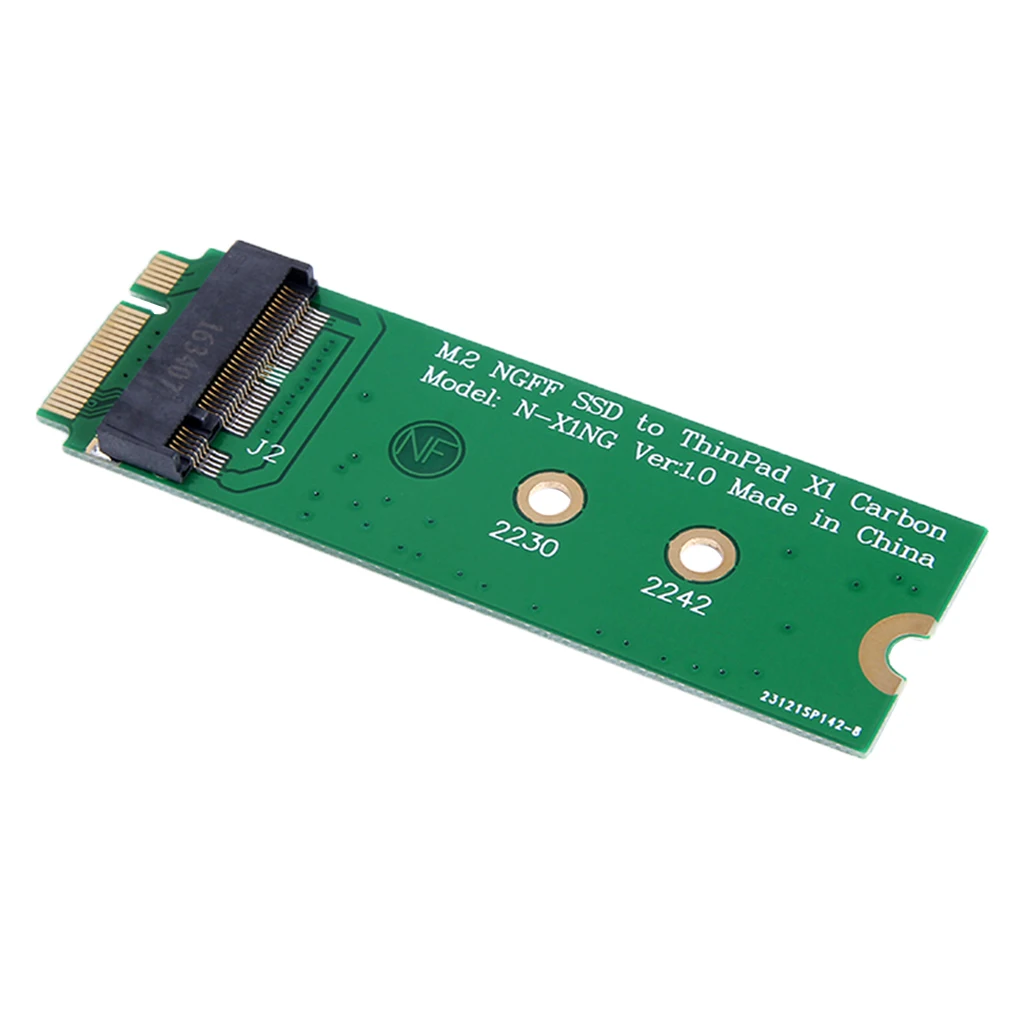 M.2 NGFF SSD to 20+6 Pin SSD Converter Adapter for ThinkPad X1 Lenovo Carbon