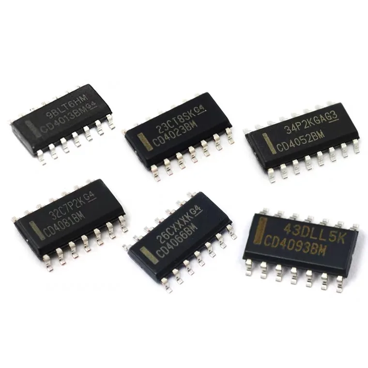 5PCS IC chip multiplexer CD4052BM CD4012/23/81/66/93 integrated circuit IC analog switch