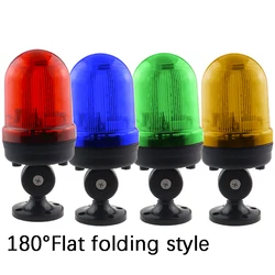 Warning light audible and visual alarm 220v24v rotating signal flash LED flashing alarm light