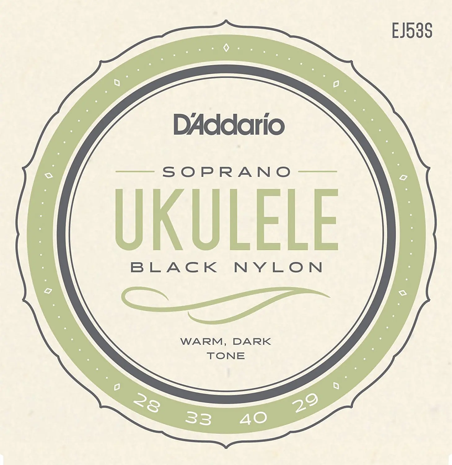 D'Addario EJ53S EJ53C Pro-Arte Rectified Ukulele Strings, Hawaiian-Concert/Soprano