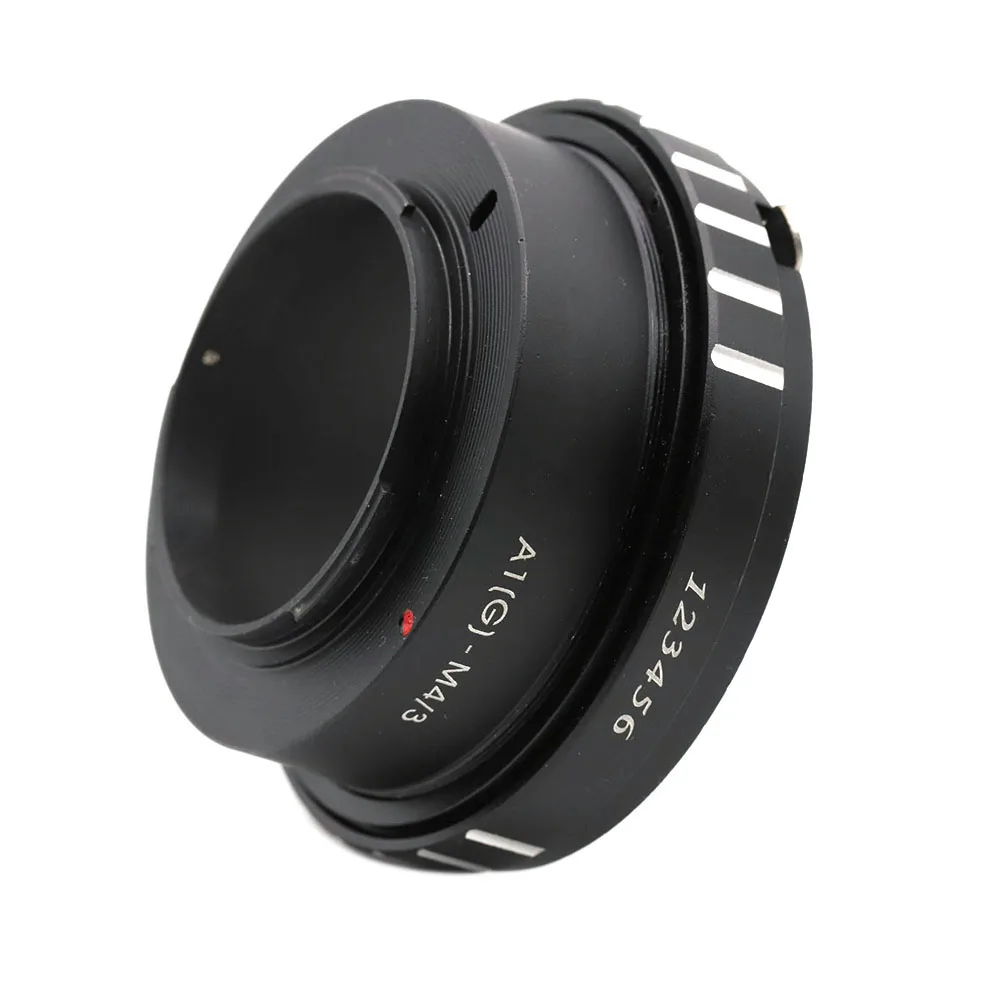 Nik (G) - M4/3 Mount Adapter Ring for Nikon F mount Lens for Micro Four Thirds M/43 MFT Camera Panasonic GF GH GX Olympus EM EPL
