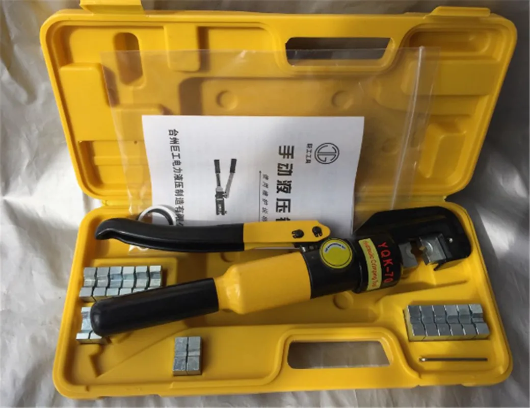 

1pcs 10-120MM crimping range Hydraulic crimping tool YQK-120