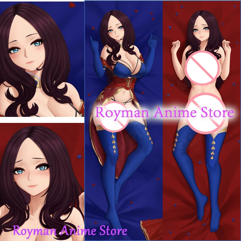 Dakimakura Anime Leonardo Da Vinci Fate/Grand Order FGO Double Sided Print Life-size Body Pillow Cover