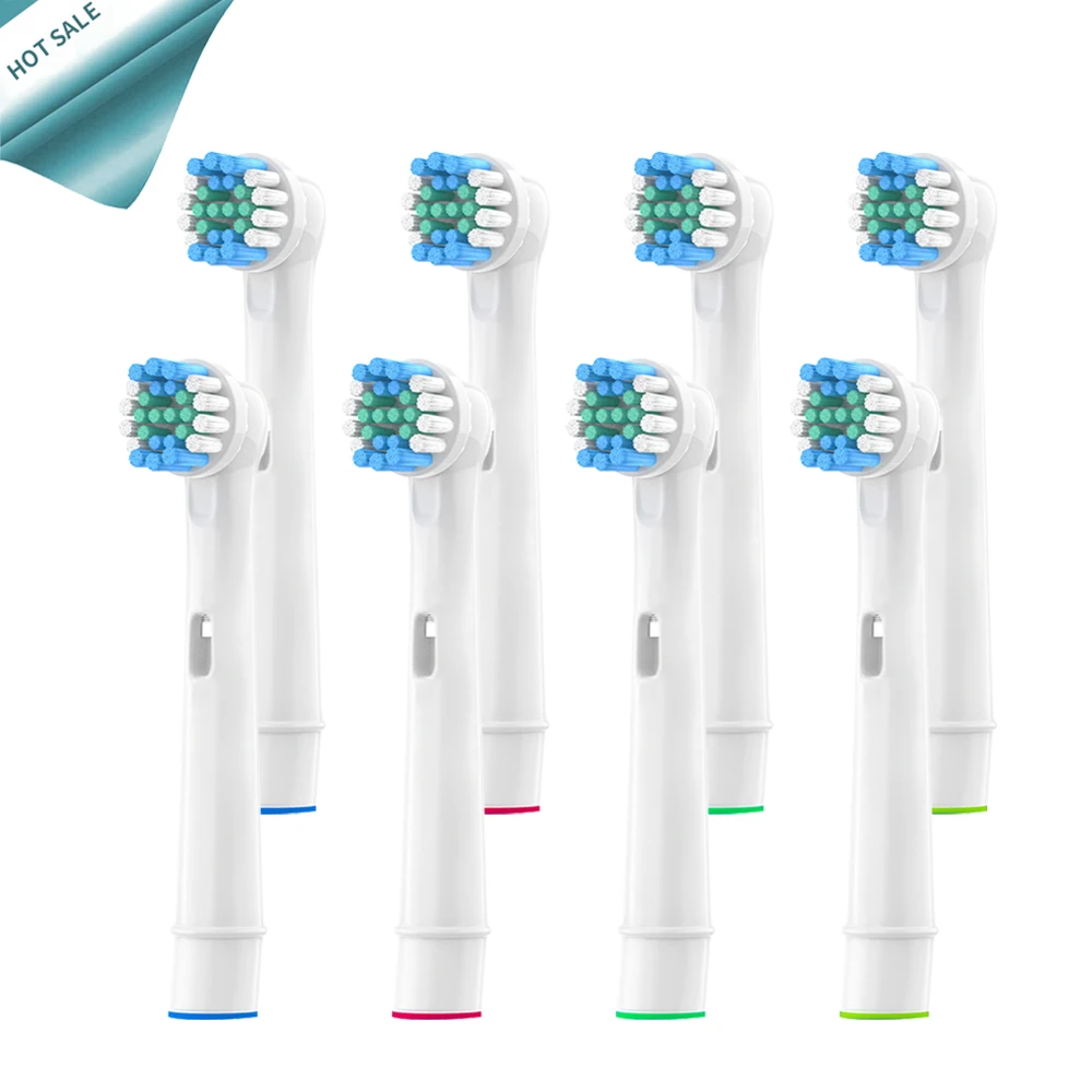 8pcs Replacement Brush Heads For Braun oral B D12,D16,D29,D20,D32,OC20,D10513, DB4510k 3744 3709 3757 D19 OC18 D811 D9525 D9511