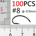 100 Piezas Tamaño 8