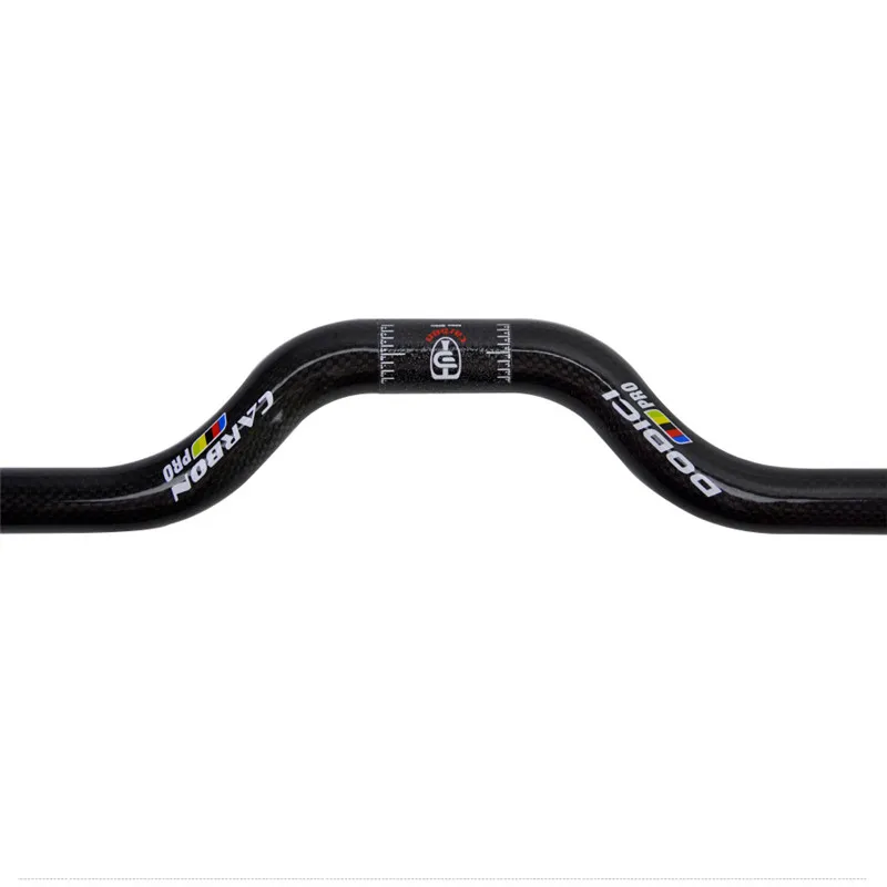 Folding Bicycle Children\'s Bike Carbon Fiber Handlebar Road Mtb Integrated Carbon Handlebar 25.4x480/520/560/600mm for Brompton