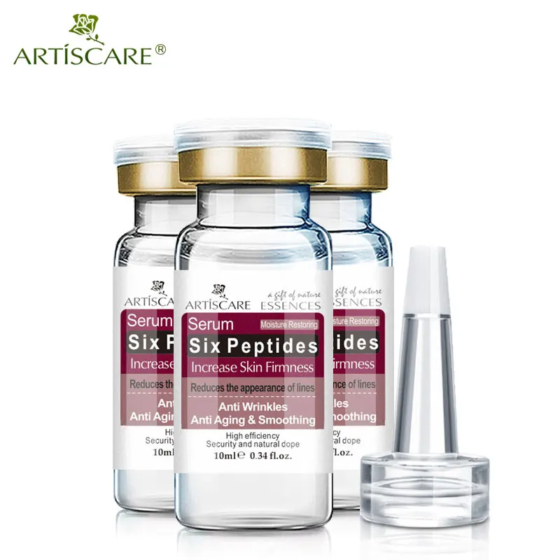 ARTISCARE Six Peptides Face Serum 3pcs/Lot  Aging and Wrinkle Moisturizing Facial Firming Lifting Skin Care Essence