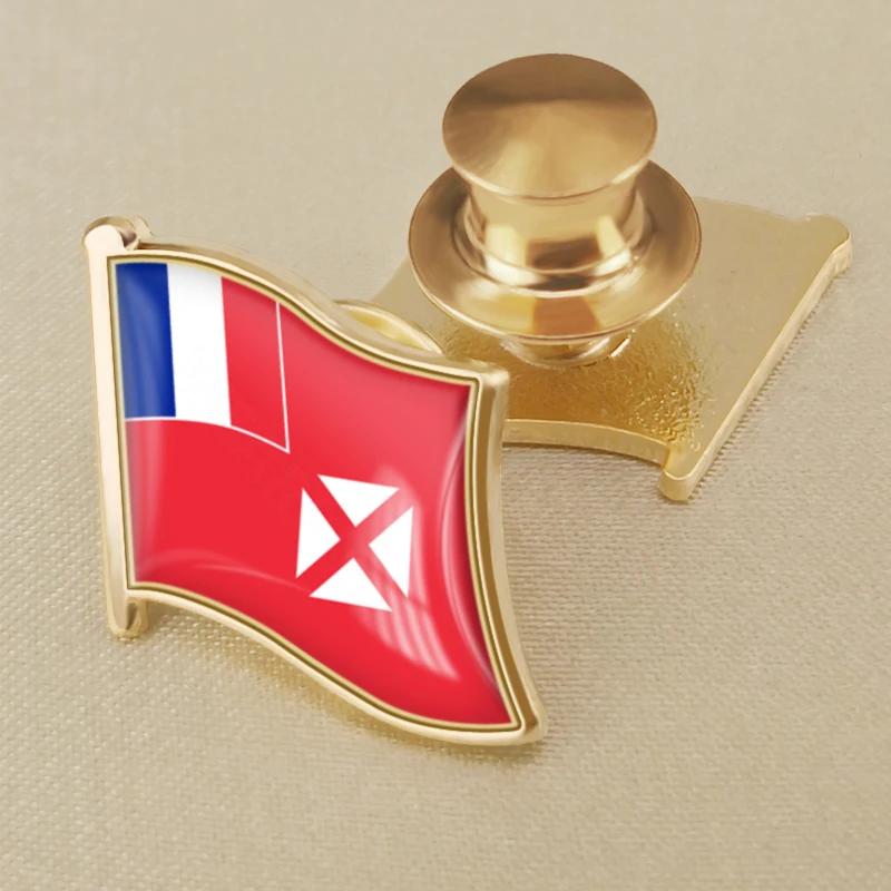 Wallis and Futuna of France Flag Brooch Badges Lapel Pins