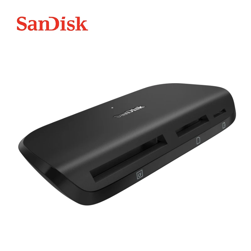 SanDisk SDDR-A631 Memory Card Reader Imagemate Pro USB 3.1 Multi-Card Reader for SD SDHC SDXC microSDHC microSDXC UDMA7 CF Card