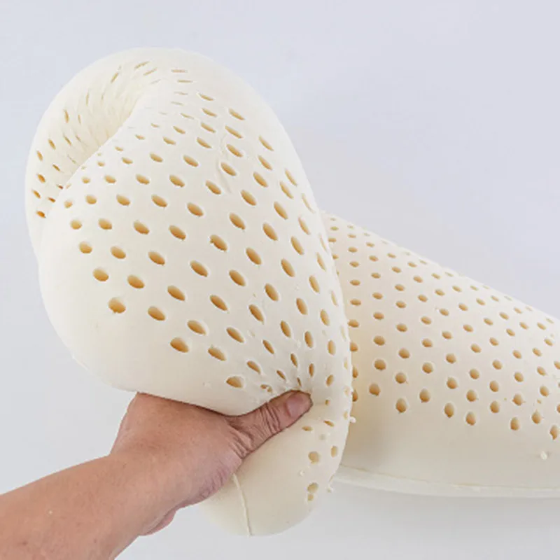 Boyfriend S-shaped Thailand Original Natural Latex Safety Relax Pillow For Pregnant Side Sleeping Leg Pillow Massage Pillows