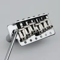 Wilkinson WOV01 Vintage tipo ST guitarra eléctrica sistema trémolo puente cromado plata para guitarra Strat