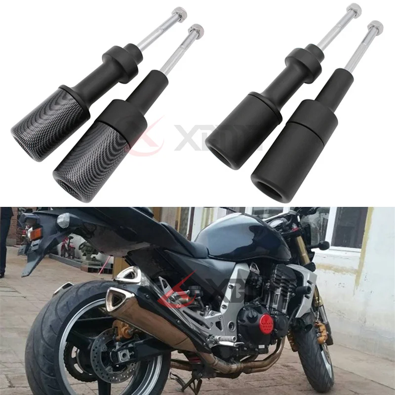 No Cut Motorcycle Frame Sliders Crash Falling Protection Engine Protector Block For Kawasaki Z1000 2003 2004 2005 2006