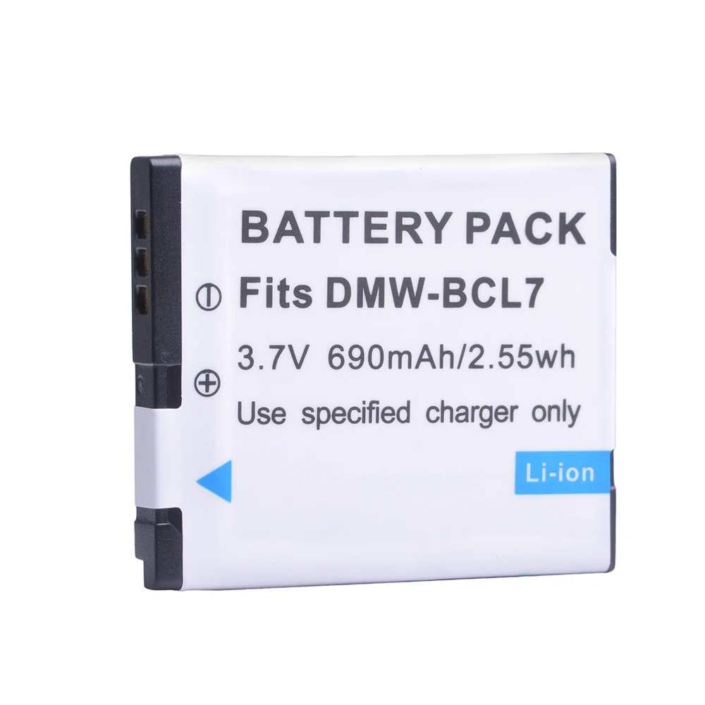 DMW-BCL7 BCL7 BCL7E DMW-BCL7PP Battery for Panasonic Lumix DMC-FH10, DMC-FS50, DMC-SZ10, DMC-SZ9, DMC-SZ8, DMC-SZ3, DMC-XS1,XS3