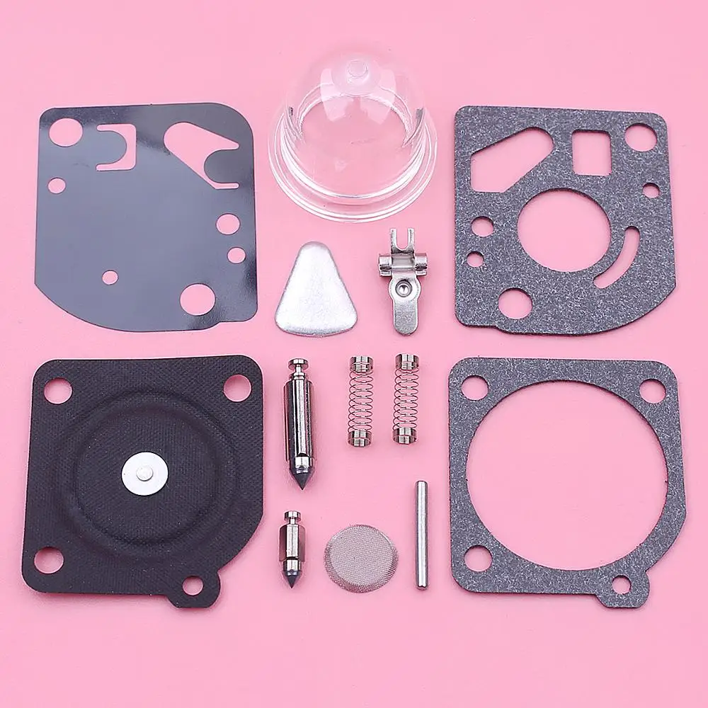 Kit de Reparo do Carburador para Husqvarna 125 125r 128r 124l 124c 125c 125e 128l 128cd 128ldx 128djx 128ld 128rj Aparador de Grama Pcs