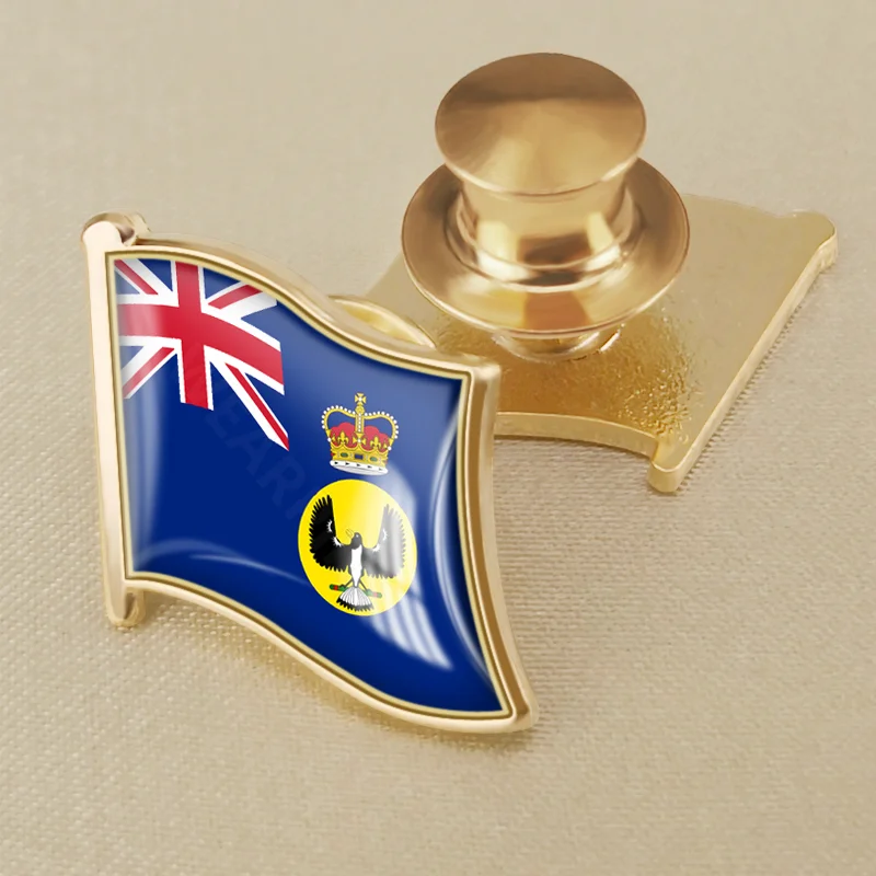 Governor of South Australia Flag National Emblem Brooch Badges Lapel Pins