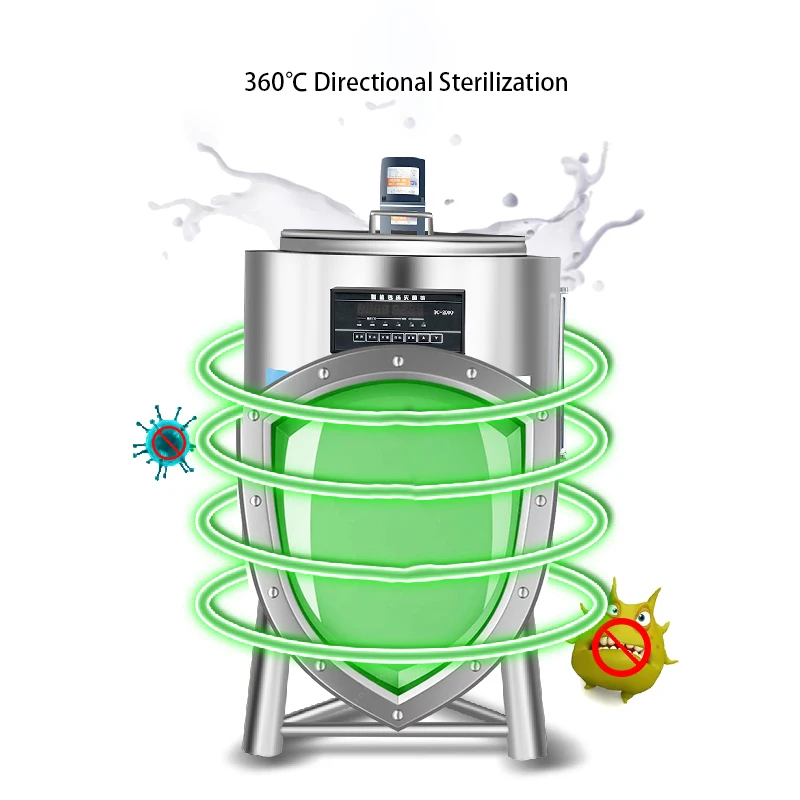 Промышленная машина для пастеризации молока 50 л машина для высокотемпературной стерилизации молока подходит для молочных ферм/ферм 6 кВт