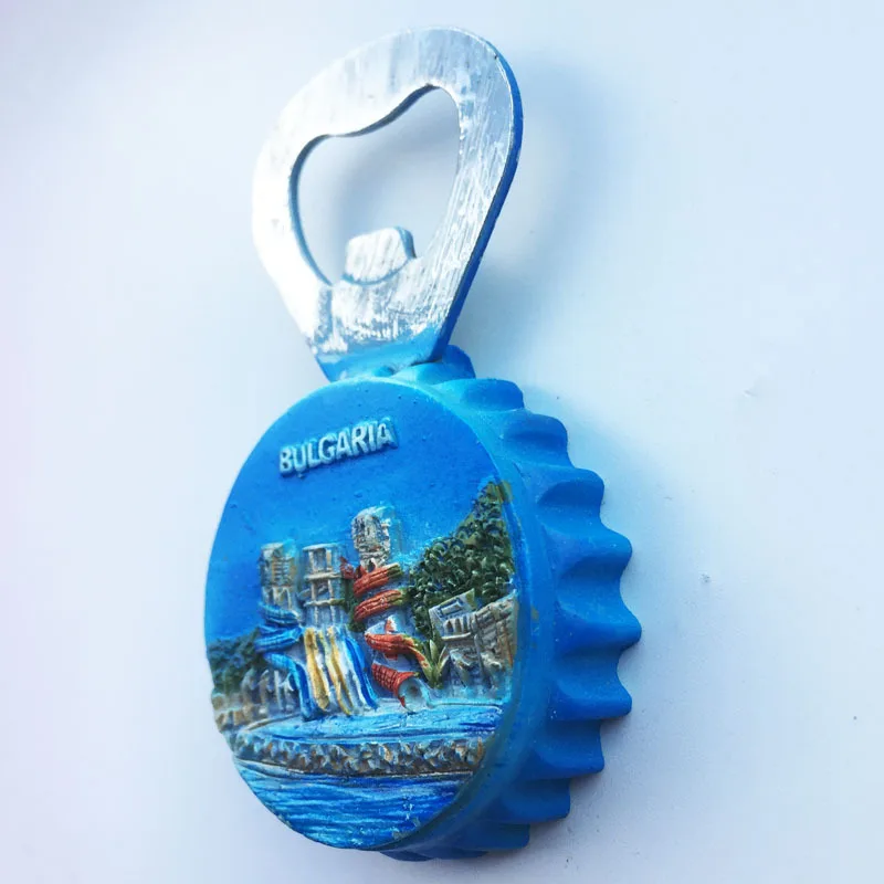 Europa Bulgaria magnete per frigorifero turistico Souvenir dipinti a mano arte decorativa e artigianato magneti per frigorifero decorazione domestica