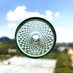 healthcare wellness life mini bioglass diamond shape for drink energy water ,protcter eyes ,mini bio disc,