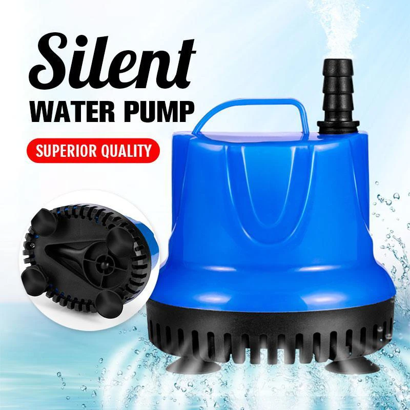 

Silent Water Pump Submersible Water Pump for Pond Aquariums Hydroponics Fish Tank Garden Fountain