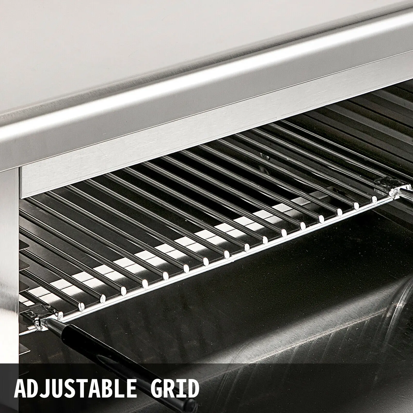 VEVOR Electric Salamander Oven 2KW Adjustable Grid Kitchen Appliance Stainless Steel Broiler for Pizza Roast Chicken Commercial