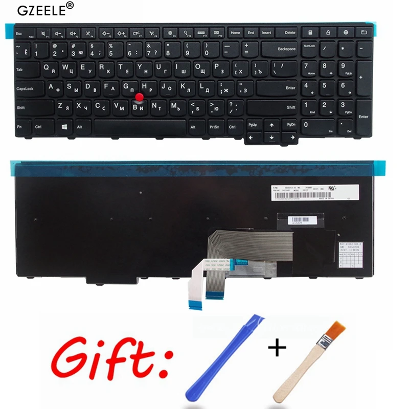 

Russian keyboard for Lenovo IBM ThinkPad T550 T540 T540p L540 Edge E531 E540 W541 W540 W550s 0C44592 0C44913 0C44952 RU