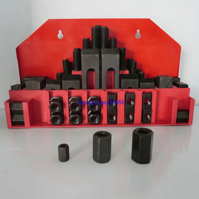 Imagem -04 - Fresadora de Fixação de Metal Grampo de Moinho M12 58 Unidades Kit Vice Holding Tool Alta Qualidade em Setembro