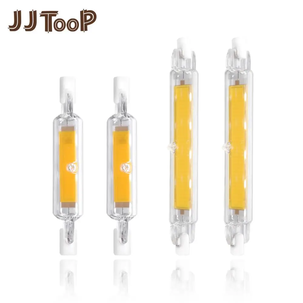 R7S LED Bulb Glass Tube 78MM 8W 118MM 13W COB J78 J118 Replacement Halogen Lamp 80W Lamparda Spotlight AC 220V 230V 240V