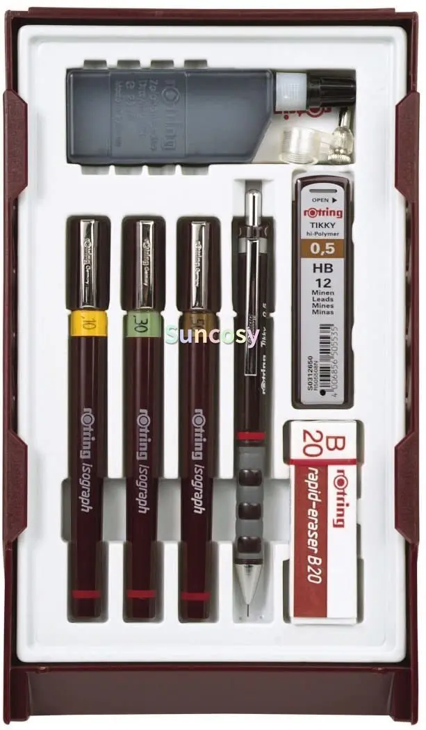 Why the rOtring S0699370 Isograph Technical Drawing Pen Set Is the Best Choice for Precision Drafting
