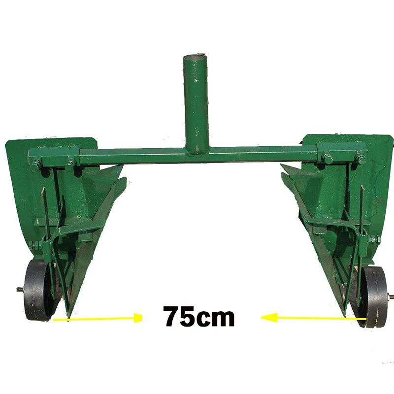 อุปกรณ์เครื่องจักรกลการเกษตรรถแทรกเตอร์เดิน ROTARY Tiller Ridger ดินการเพาะปลูก Ditch TOOL ยางทําเครื่องจักร