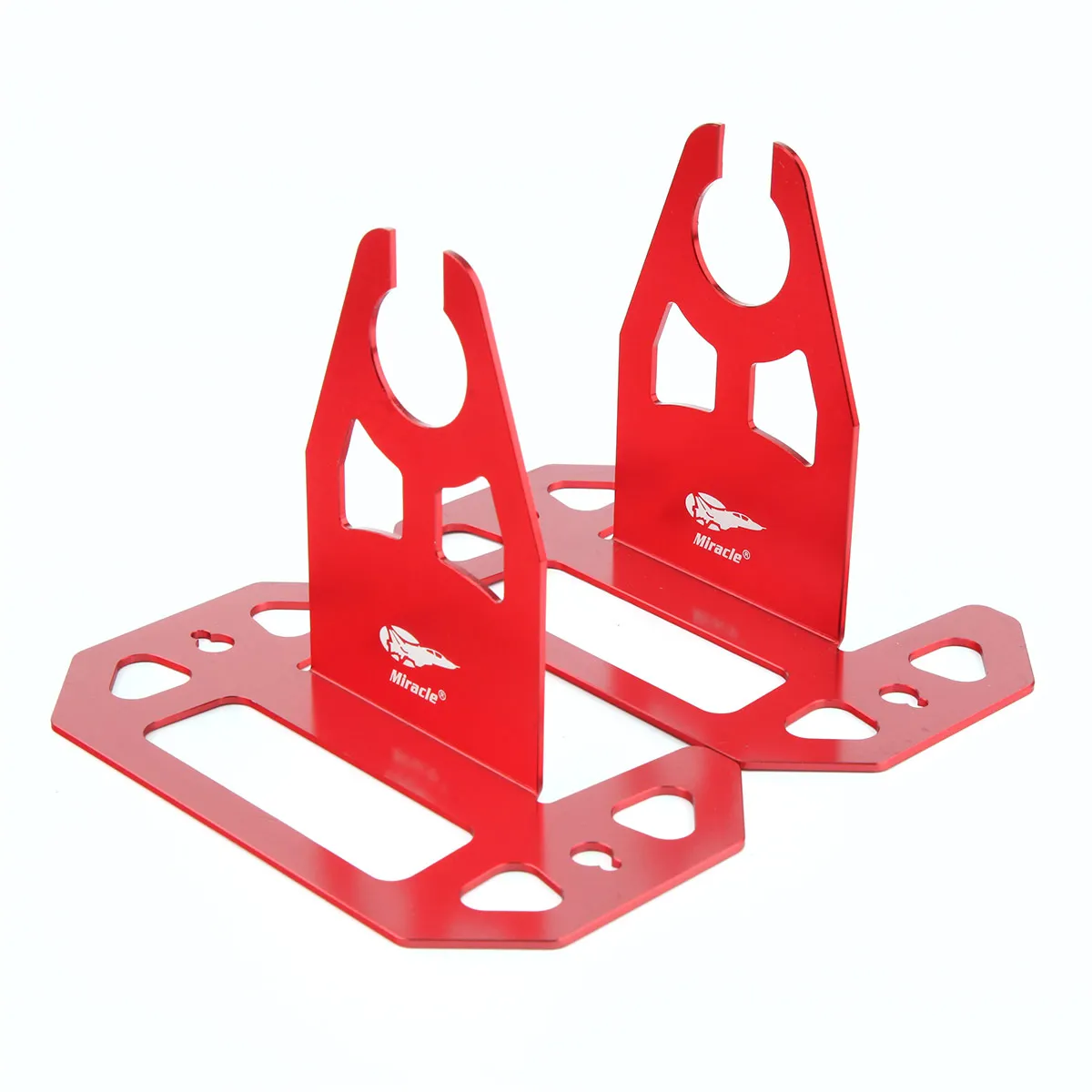 1 Pair Miracle 6061 CNC Aluminum Wheel Stand For Wheel Size Less than 5inch for RC Plane