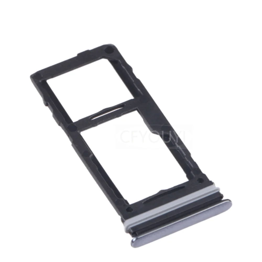 New For Samsung Galaxy A52 A525 / A72 A725 SIM Card Tray + SIM Card Tray / Micro SD Card Tray