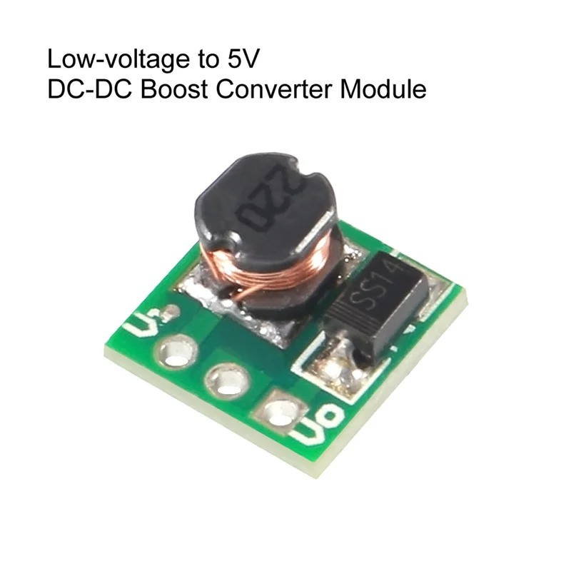 Scheda 0.9 V 1.5V 1.8V 3V 2.5V 3.3V 3.7V 4.2V V a 5V V del convertitore di spinta di tensione del modulo di potere di Step-Up di 10 pz/lotto-5V a 5V