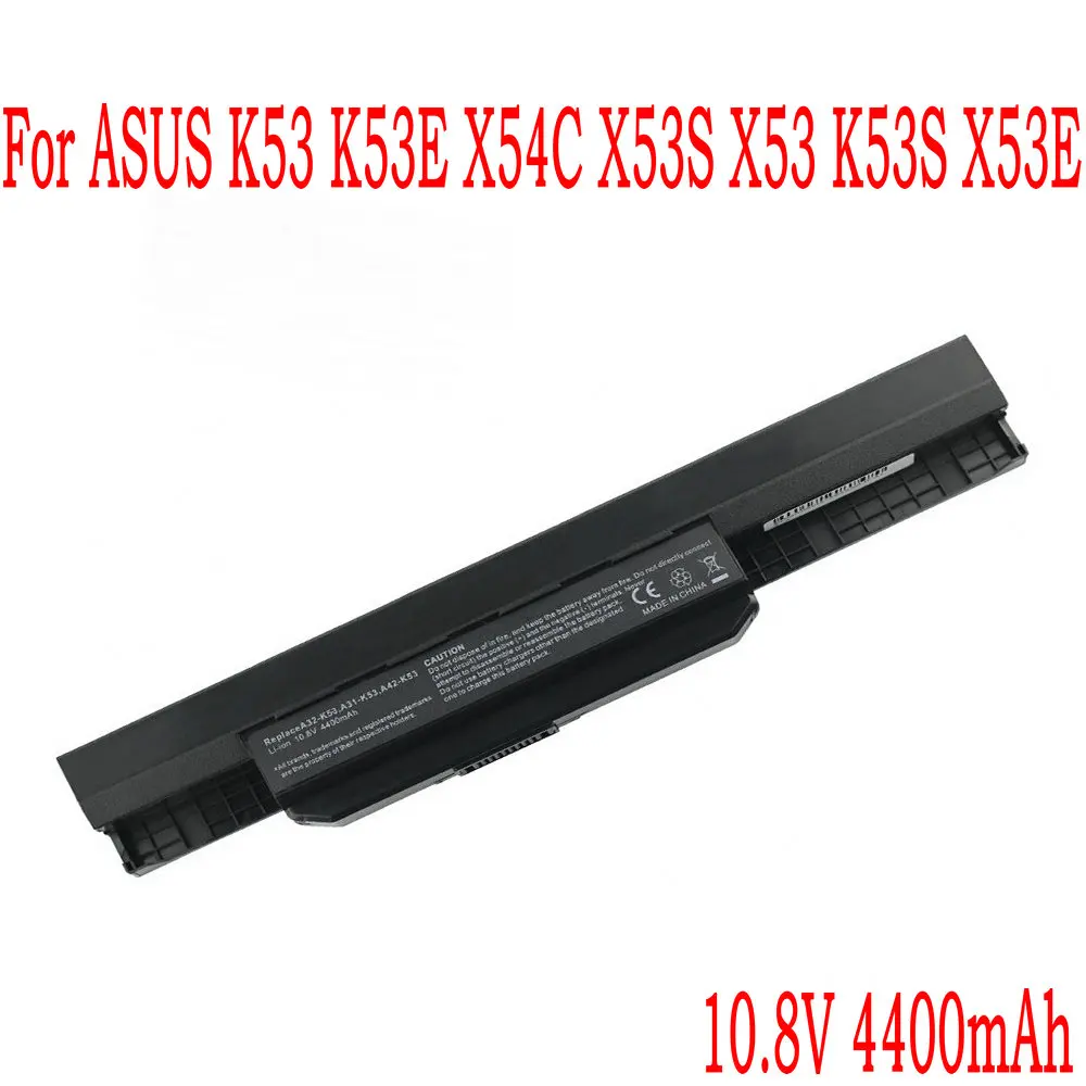 High Quality 10.8V 4400mAh A32-K53 A41-K53 Laptop Battery For ASUS K53 K53E X54C X53S X53 K53S X53E A43 A43J A53J A53