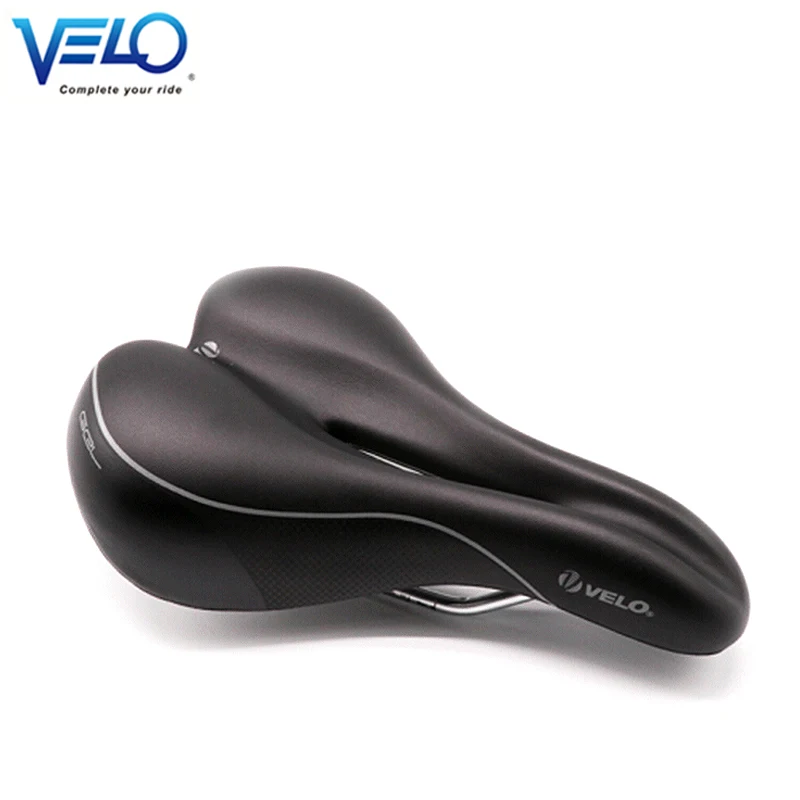 

Velo-Mountain Bike Silica Gel Seat Cushion, VL-4290, Comfortable, Soft, Road Saddle Fittings