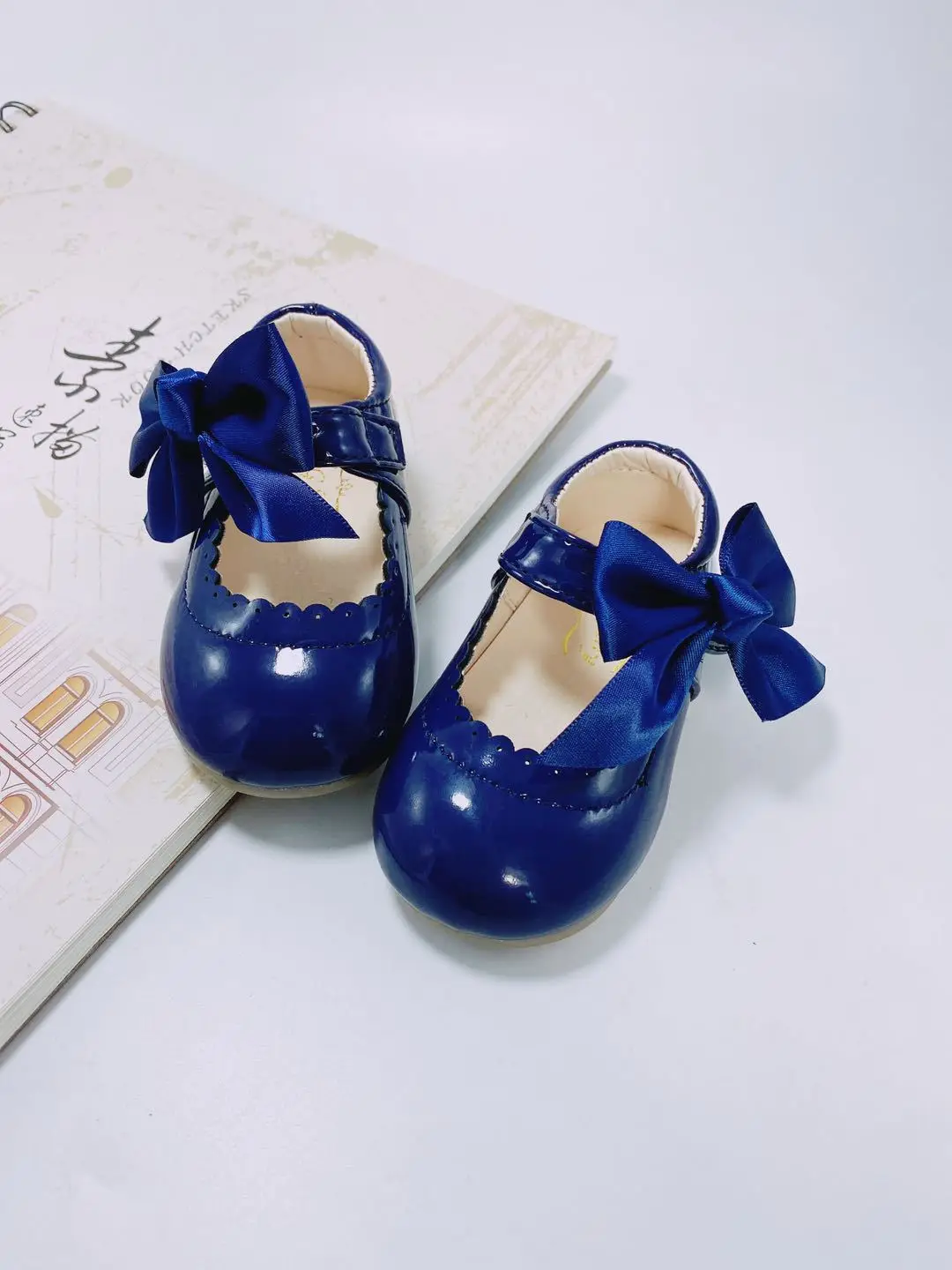 2023 Spring Autumn Baby Kids Leather Shoes Children Cute Oxfords Bright Colors Girls Party Performance Dance Shoes Size 15-30