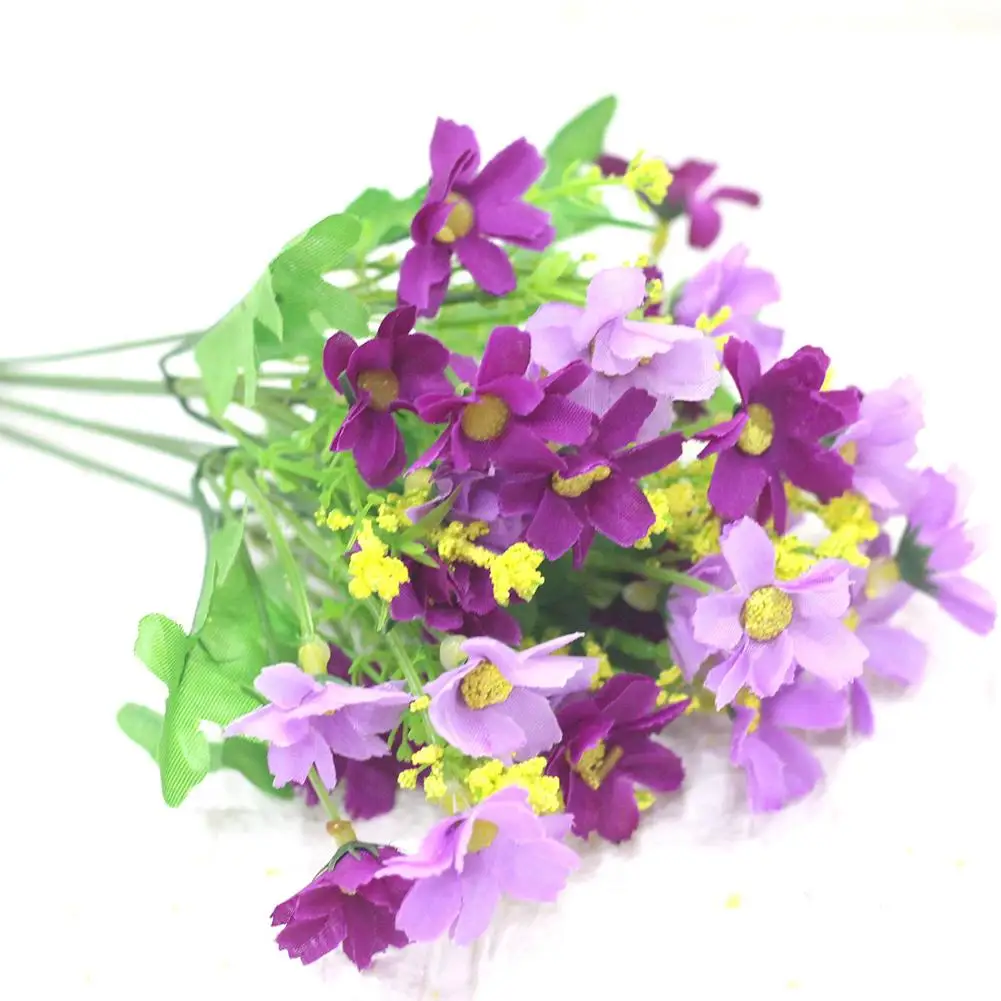 人工シルクガーベラの花束,28の頭,家やオフィスの装飾,屋内と屋外の装飾