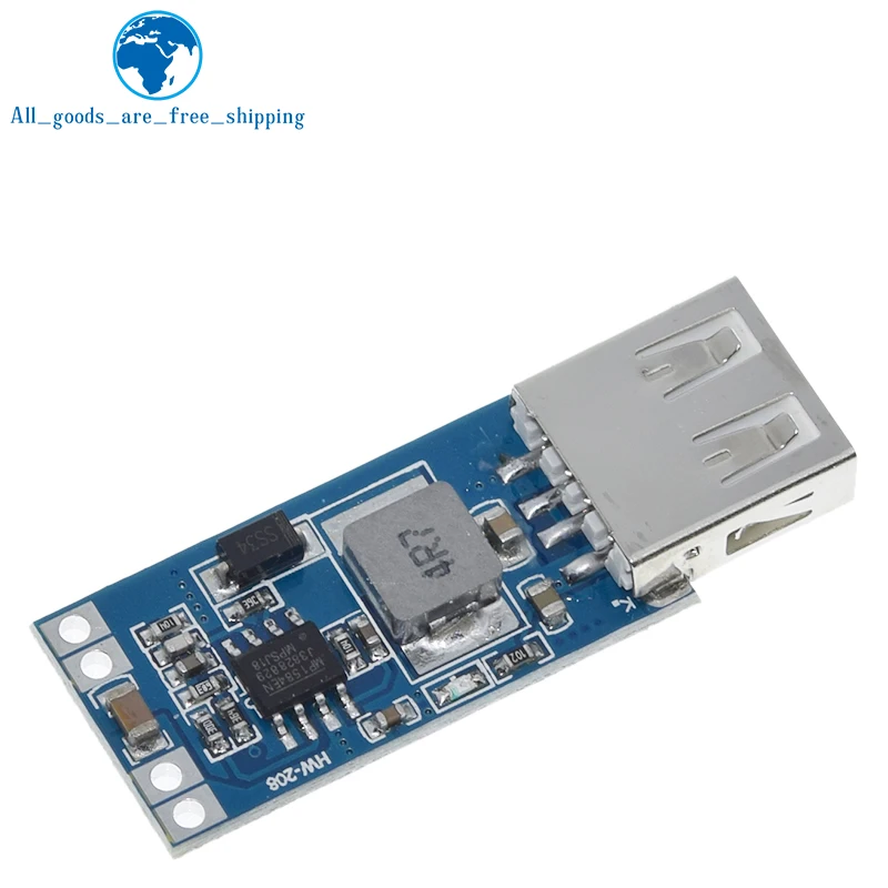 TZT 1/3PCS 9V/12V/24V zu 5V DC-DC step-down auto ladegerät USB auto ladegerät 3A ausgang buck regler netzteil modul – Detail 5
